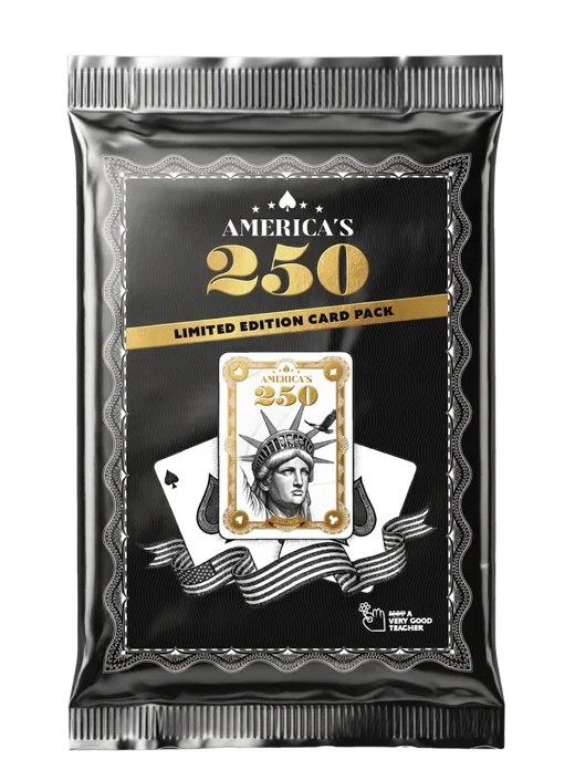 Sealed America’s 250 card pack
